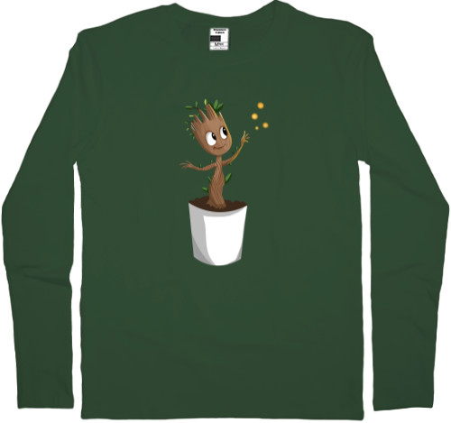 Men's Longsleeve Shirt - Baby Groot - Mfest