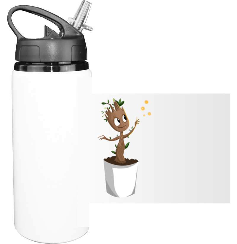 Sport Water Bottle - Baby Groot - Mfest