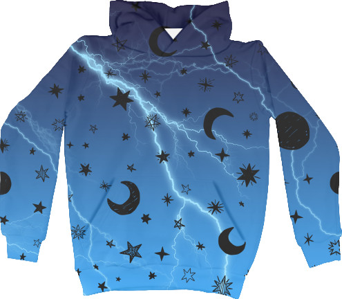 Космос - Kids' Hoodie 3D - Космос - Mfest