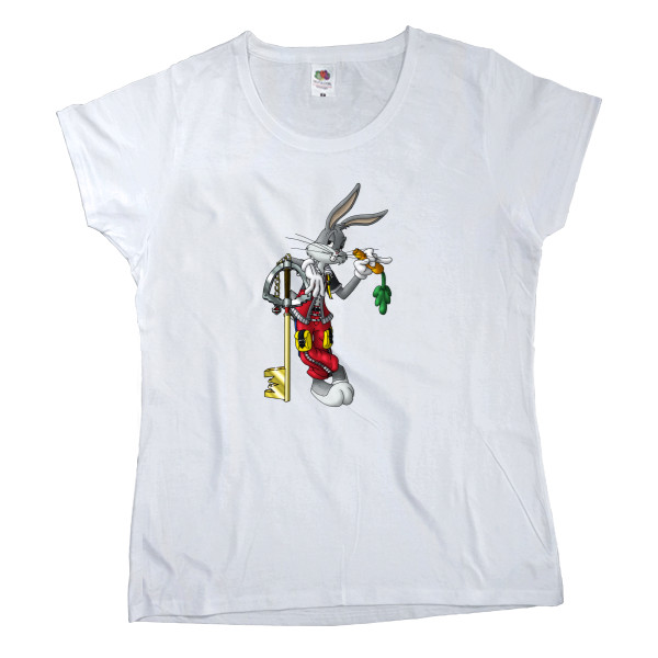 Women's T-shirt Fruit of the loom - Багз Банни - Mfest