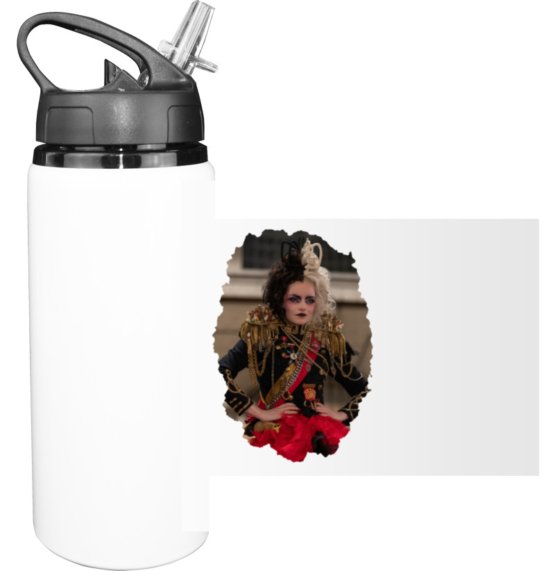 Cruella / Круэлла - Sport Water Bottle - КРУЭЛЛА 4 - Mfest