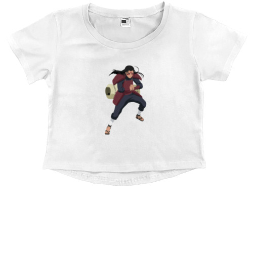 Kids' Premium Cropped T-Shirt - Хаширама Сенджу - Mfest