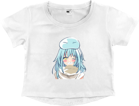 Women's Cropped Premium T-Shirt - Rimuru - Mfest