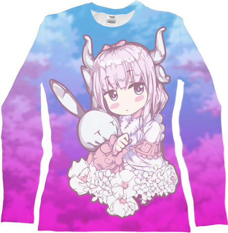 Women's Longsleeve Shirt 3D - Канна Камуй - Mfest