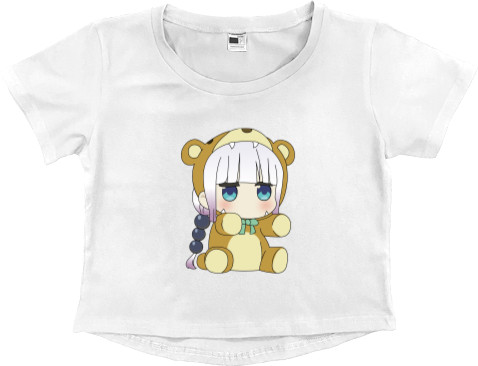 Women's Cropped Premium T-Shirt - Kanna kamui - Mfest