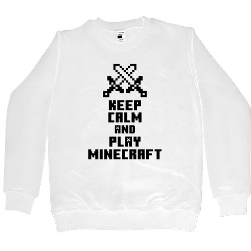 Minecraft - Women's Premium Sweatshirt - Play Minecraft - Mfest