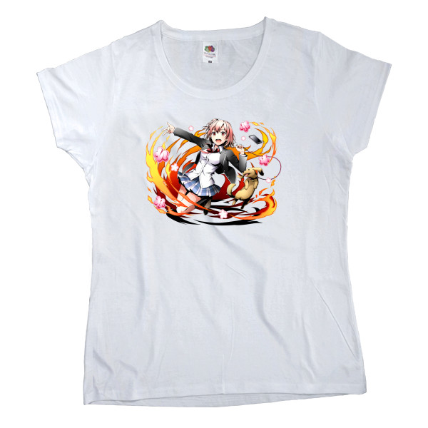 Women's T-shirt Fruit of the loom - Юи Юигахама - Mfest