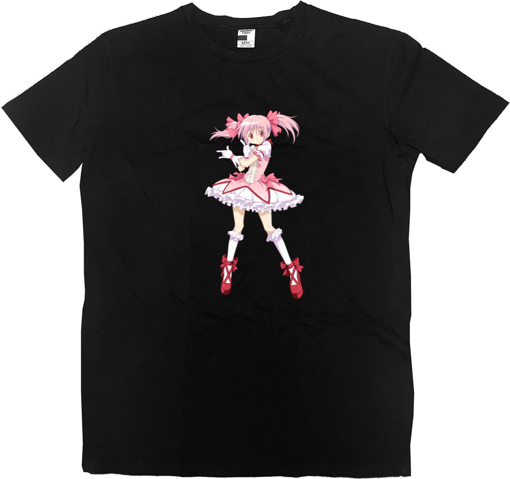 Mahou Shoujo Madoka Magica / Девочка-волшебница Мадока Магика - Men’s Premium T-Shirt - Мадока Канаме - Mfest