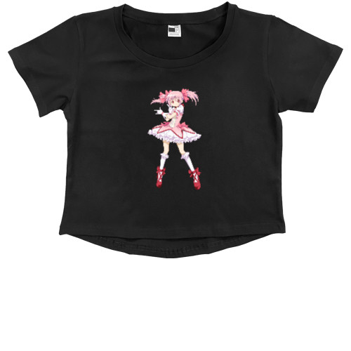 Kids' Premium Cropped T-Shirt - Мадока Канаме - Mfest