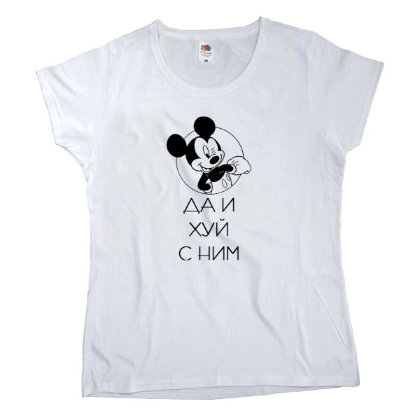 Women's T-shirt Fruit of the loom - Mickey - Mfest