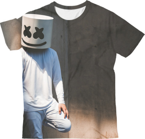 Kids' T-Shirt 3D - Marshmello 8 - Mfest