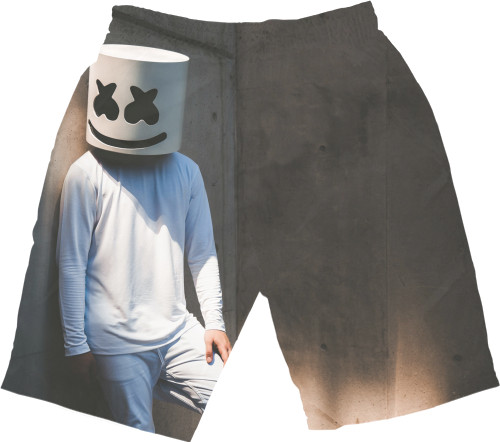 Men's Shorts 3D - Marshmello 8 - Mfest