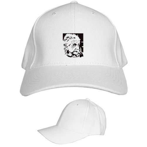 Kids' Baseball Cap 6-panel - Эйнштейн 2 - Mfest