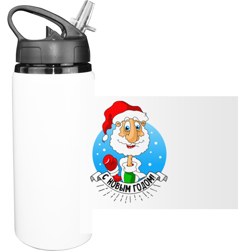 Sport Water Bottle - С новым годом - Mfest