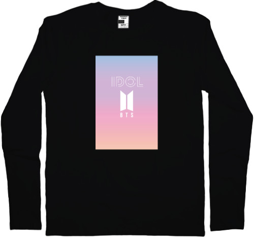 Kids' Longsleeve Shirt - BTS full idol - Mfest