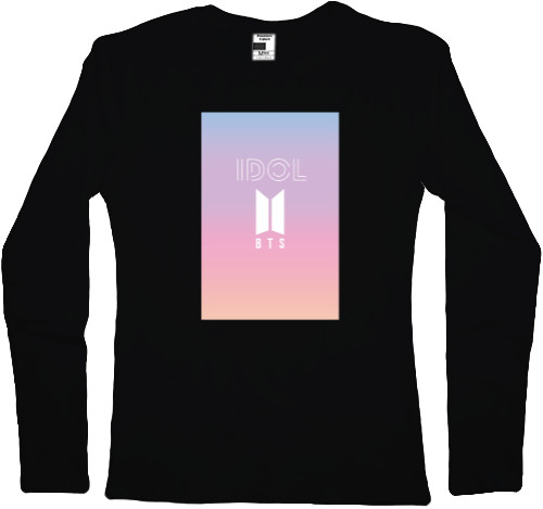 Women's Longsleeve Shirt - BTS full idol - Mfest