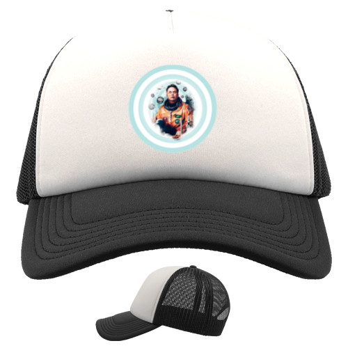 Elon Musk - Trucker Cap - Elon cosmonaut 2 - Mfest