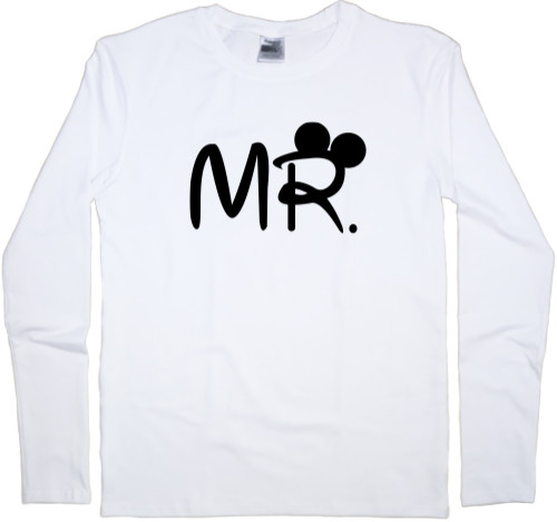 Kids' Longsleeve Shirt - MR - MRS Mouse 1 - Mfest