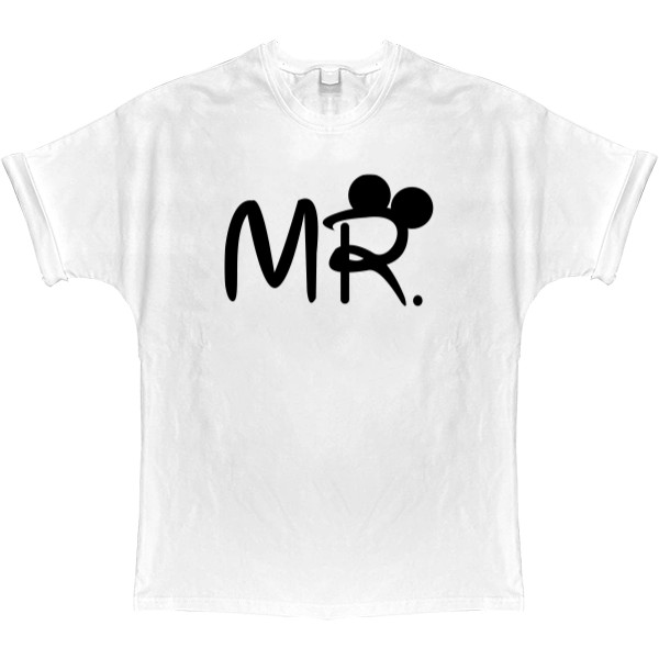 T-shirt Oversize - MR - MRS Mouse 1 - Mfest