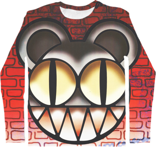 Kids' Longsleeve Shirt 3D - Radiohead 1 - Mfest