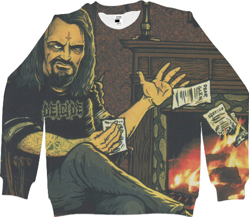 Men's Sweatshirt 3D - Deicide 1 - Mfest