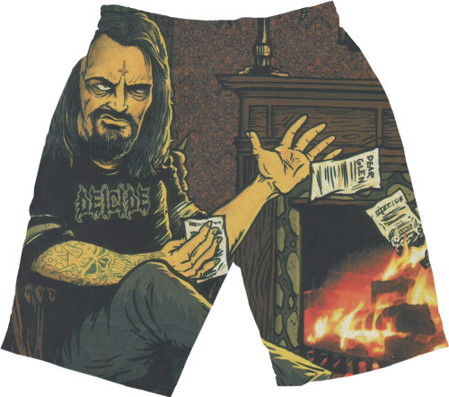 Men's Shorts 3D - Deicide 1 - Mfest