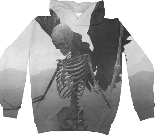 Kids' Hoodie 3D - Death 1 - Mfest