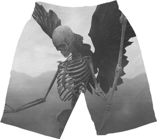 Men's Shorts 3D - Death 1 - Mfest