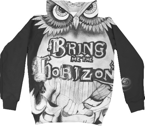 Kids' Hoodie 3D - Bring Me The Horizon 2 - Mfest