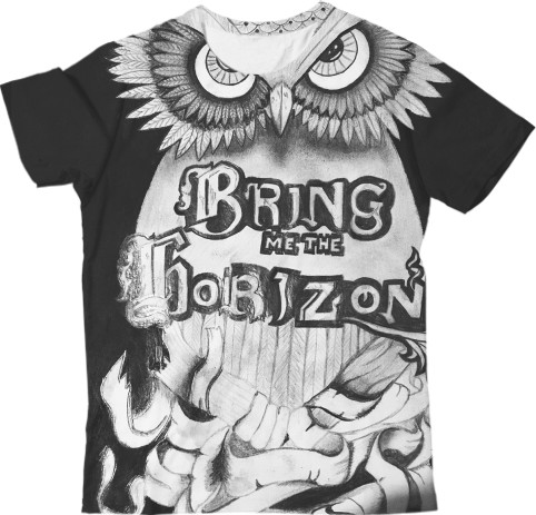 Kids' T-Shirt 3D - Bring Me The Horizon 2 - Mfest