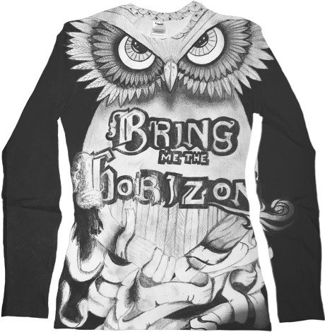 Bring me the Horizon - Футболка з Довгим Рукавом Жіноча 3D - Bring Me The Horizon 2 - Mfest