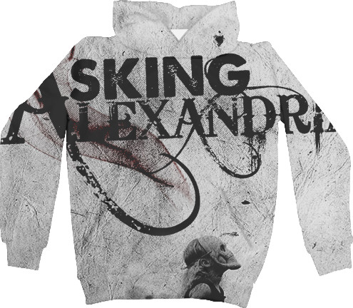 Kids' Hoodie 3D - Asking Alexandria 1 - Mfest