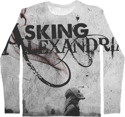 Kids' Longsleeve Shirt 3D - Asking Alexandria 1 - Mfest