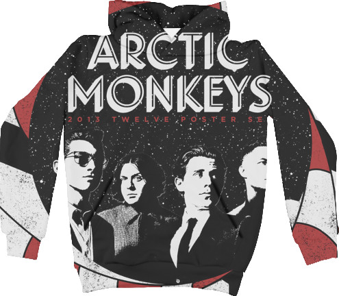 Худи 3D Детская - Arctic monkeys 1 - Mfest