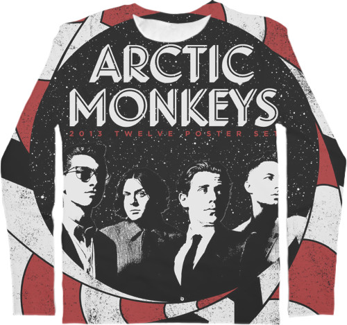 Kids' Longsleeve Shirt 3D - Arctic monkeys 1 - Mfest