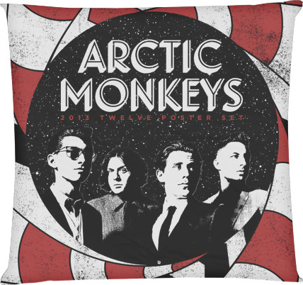 Подушка квадратная - Arctic monkeys 1 - Mfest