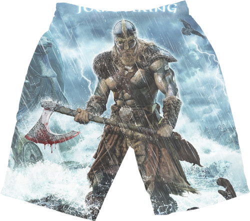 Kids' Shorts 3D - Amon amarth 1 - Mfest