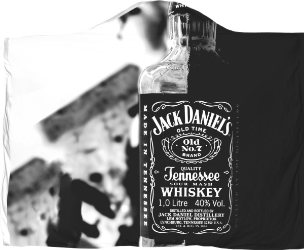 Плед с капюшоном 3D - Jack Daniels 1 - Mfest