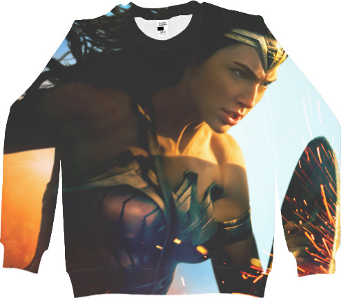 Men's Sweatshirt 3D - Wonder-Woman-6 - Mfest