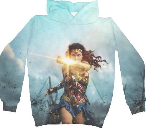 Unisex Hoodie 3D - Wonder-Woman-5 - Mfest