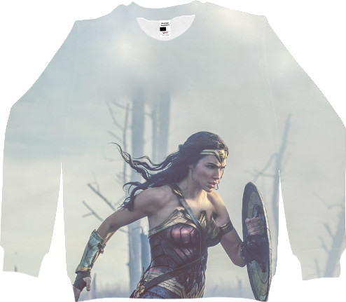 Men's Sweatshirt 3D - Wonder-Woman-4 - Mfest