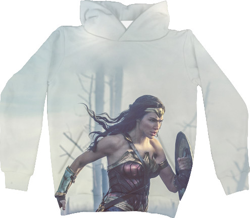 Unisex Hoodie 3D - Wonder-Woman-4 - Mfest