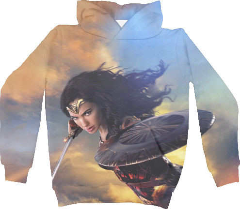 Unisex Hoodie 3D - Wonder-Woman-3 - Mfest