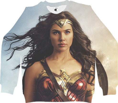 Men's Sweatshirt 3D - Wonder-Woman-1 - Mfest