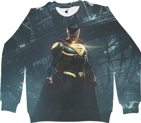 Men's Sweatshirt 3D - superman-2 - Mfest