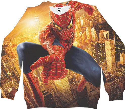 Men's Sweatshirt 3D - spider-man-4 - Mfest