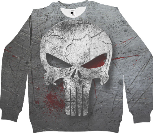 Men's Sweatshirt 3D - Punisher - Mfest