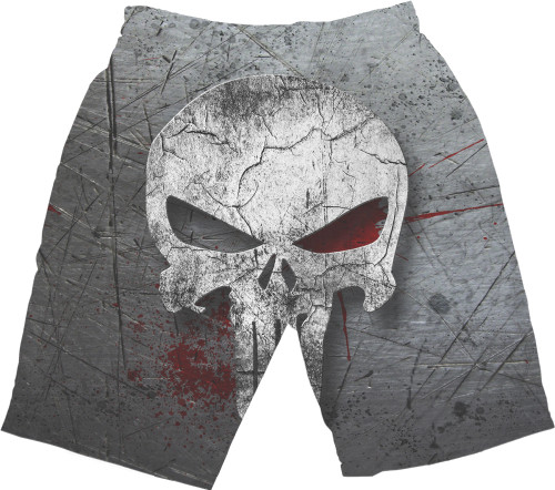 Men's Shorts 3D - Punisher - Mfest