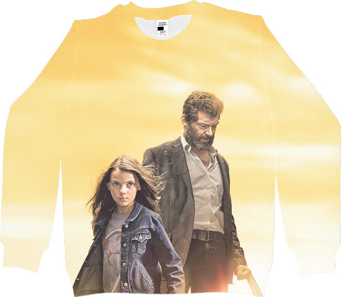 Men's Sweatshirt 3D - Logan-5 - Mfest