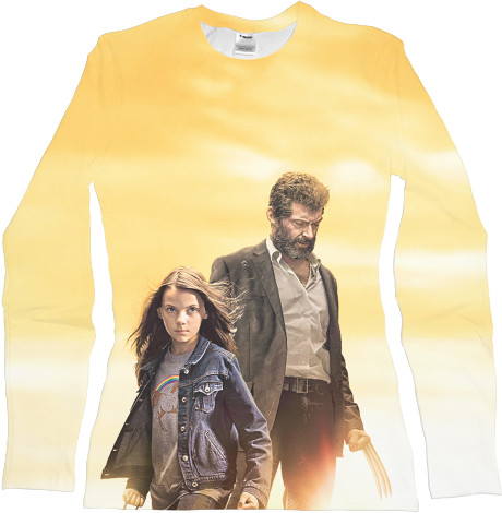 Women's Longsleeve Shirt 3D - Logan-5 - Mfest